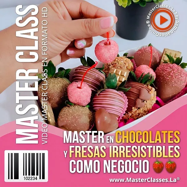 Descubre el Curso de Chocolatería y Fresas Irresistibles: ¡El Negocio Más Dulce!