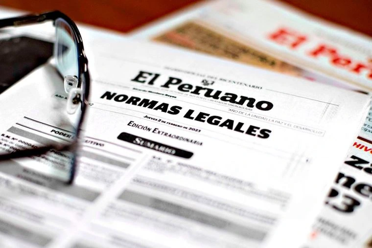 NORMAS LEGALES EL PERUANO