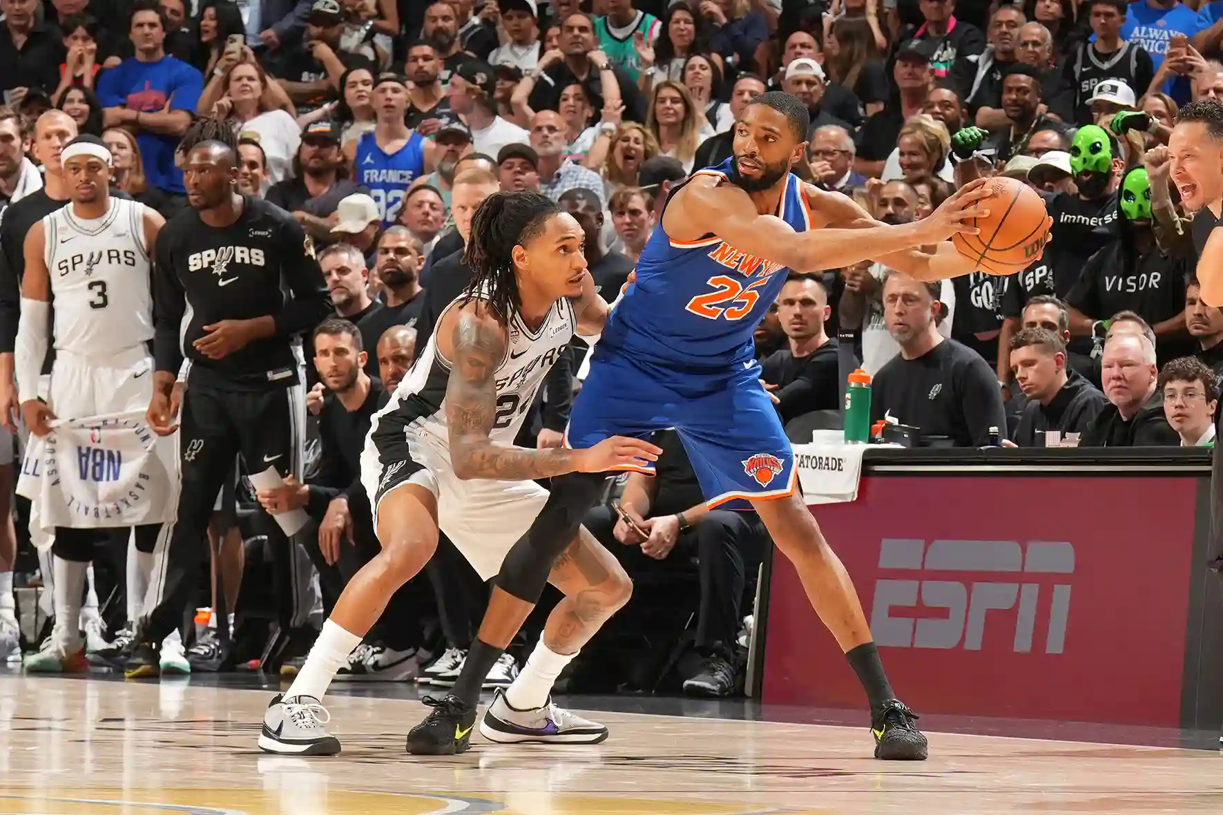knicks vs spurs
