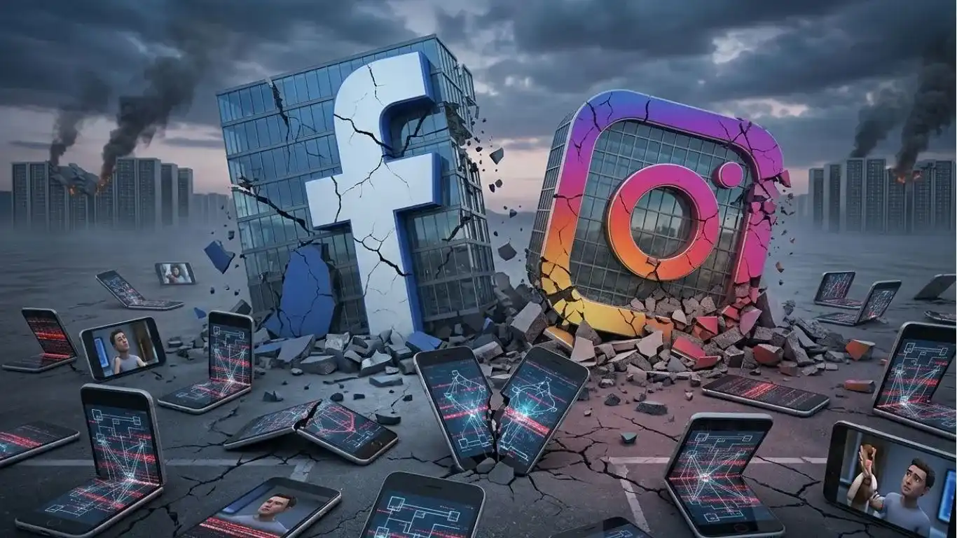 caida global fb ws