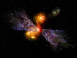 viento galactico james webb