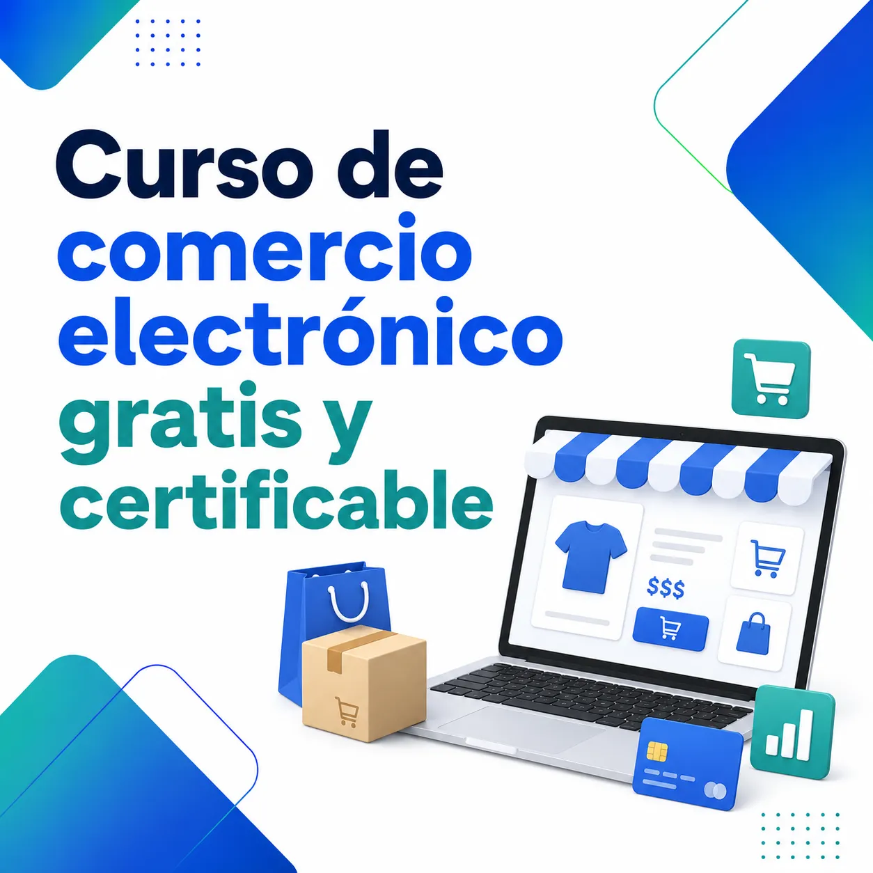 Curso de comercio electrónico gratis y certificable