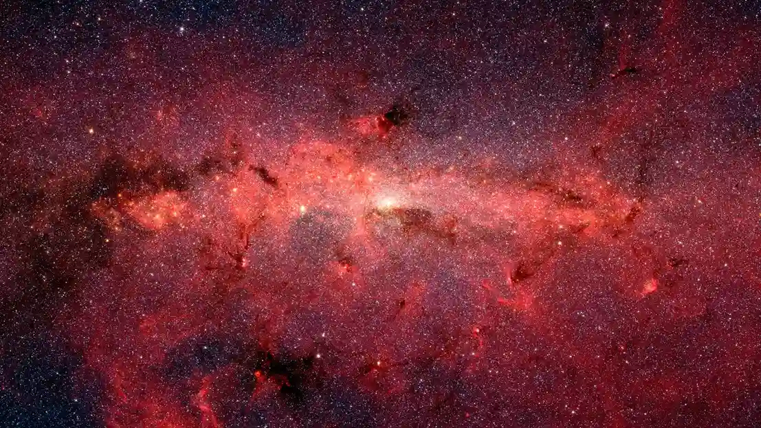descure azucar en elcentro de la via lactea