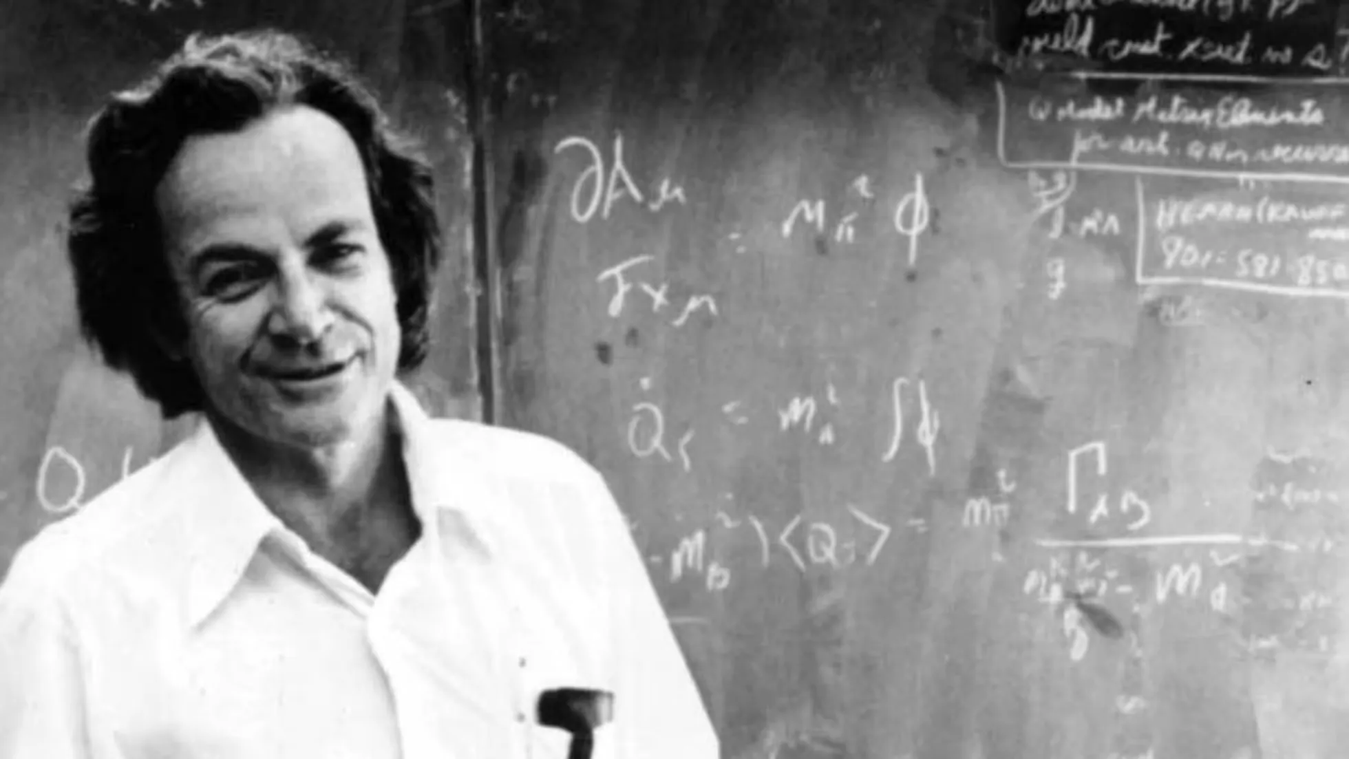 Descifran una nota secreta escrita por Richard Feynman