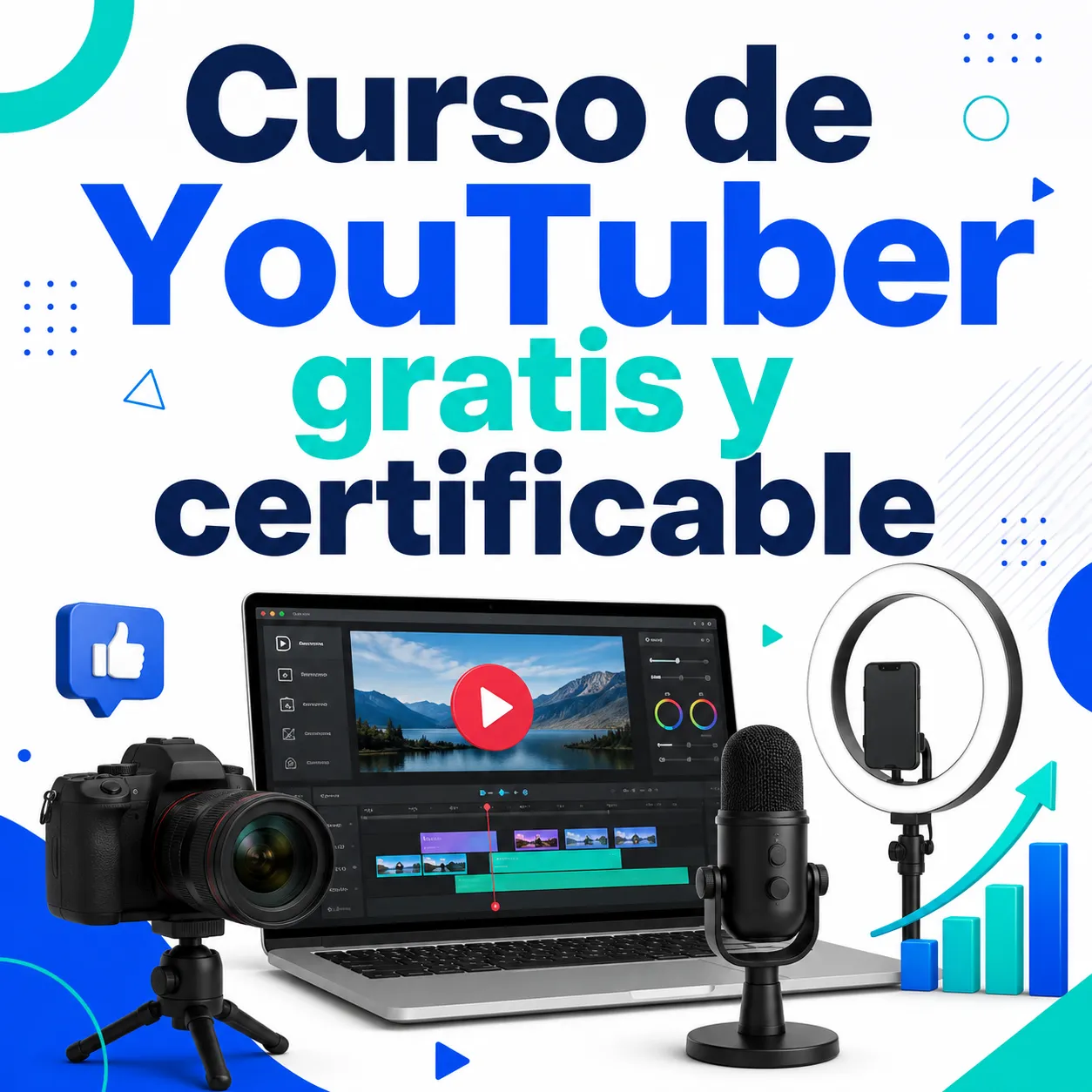 Curso de YouTuber gratis y certificable