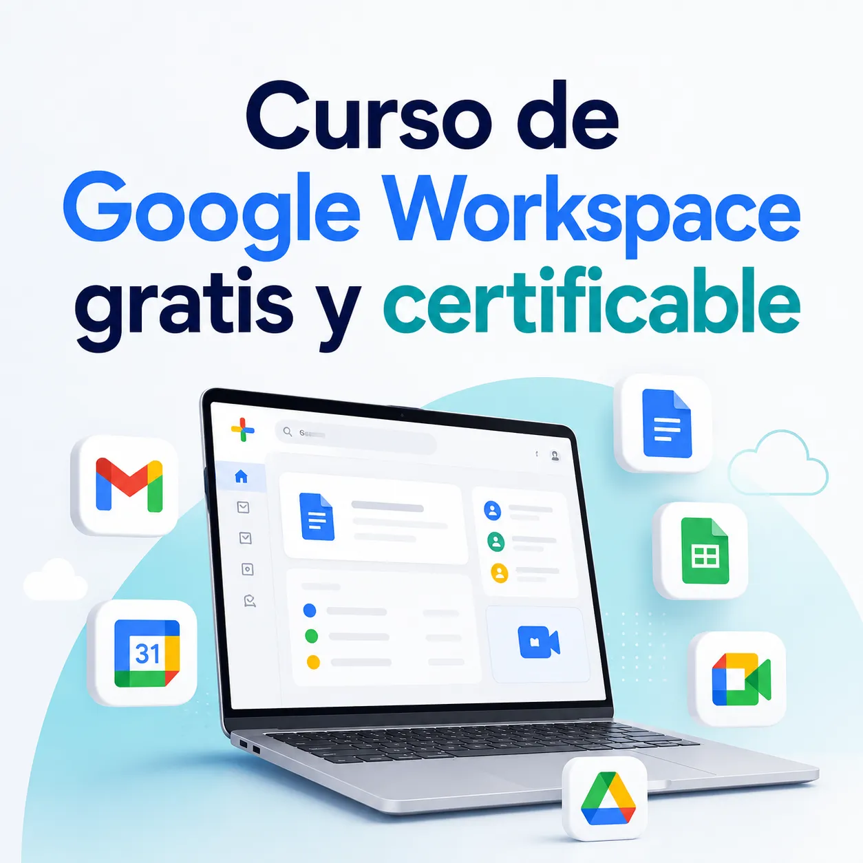 Curso de Google Workspace gratis y certificable