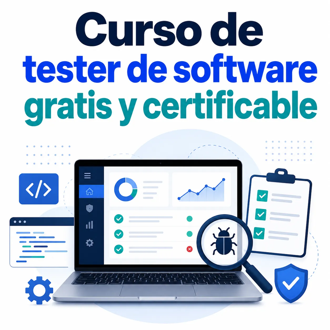 Curso de tester de software gratis y certificable
