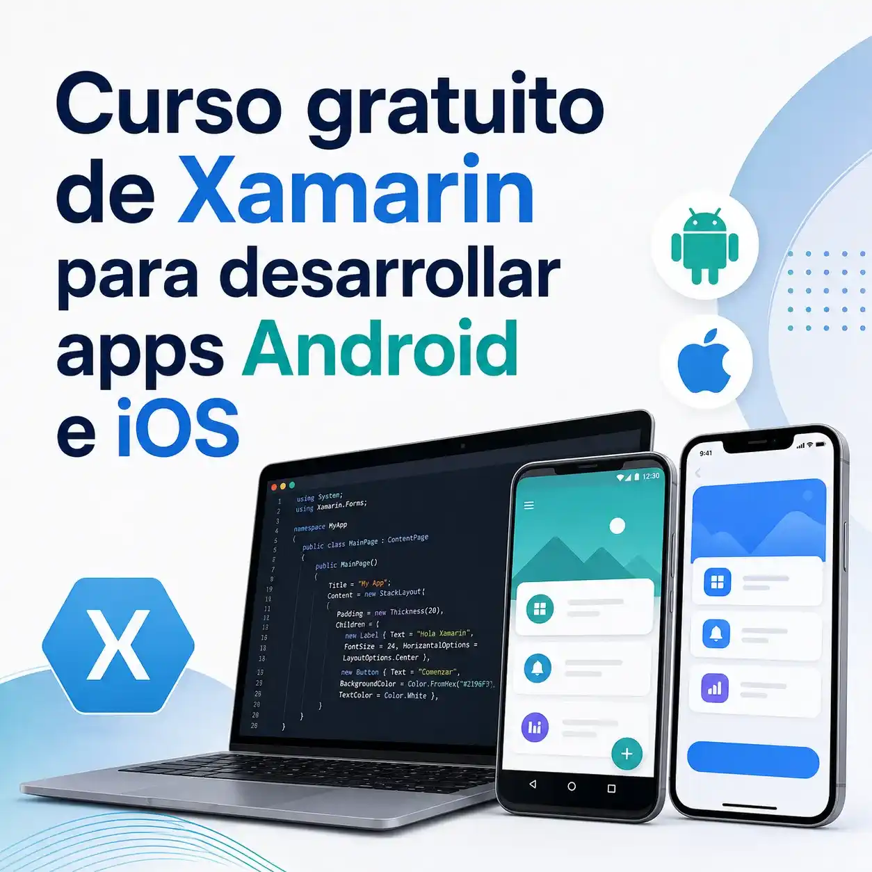 Curso gratuito de Xamarin para desarrollar apps Android e iOS