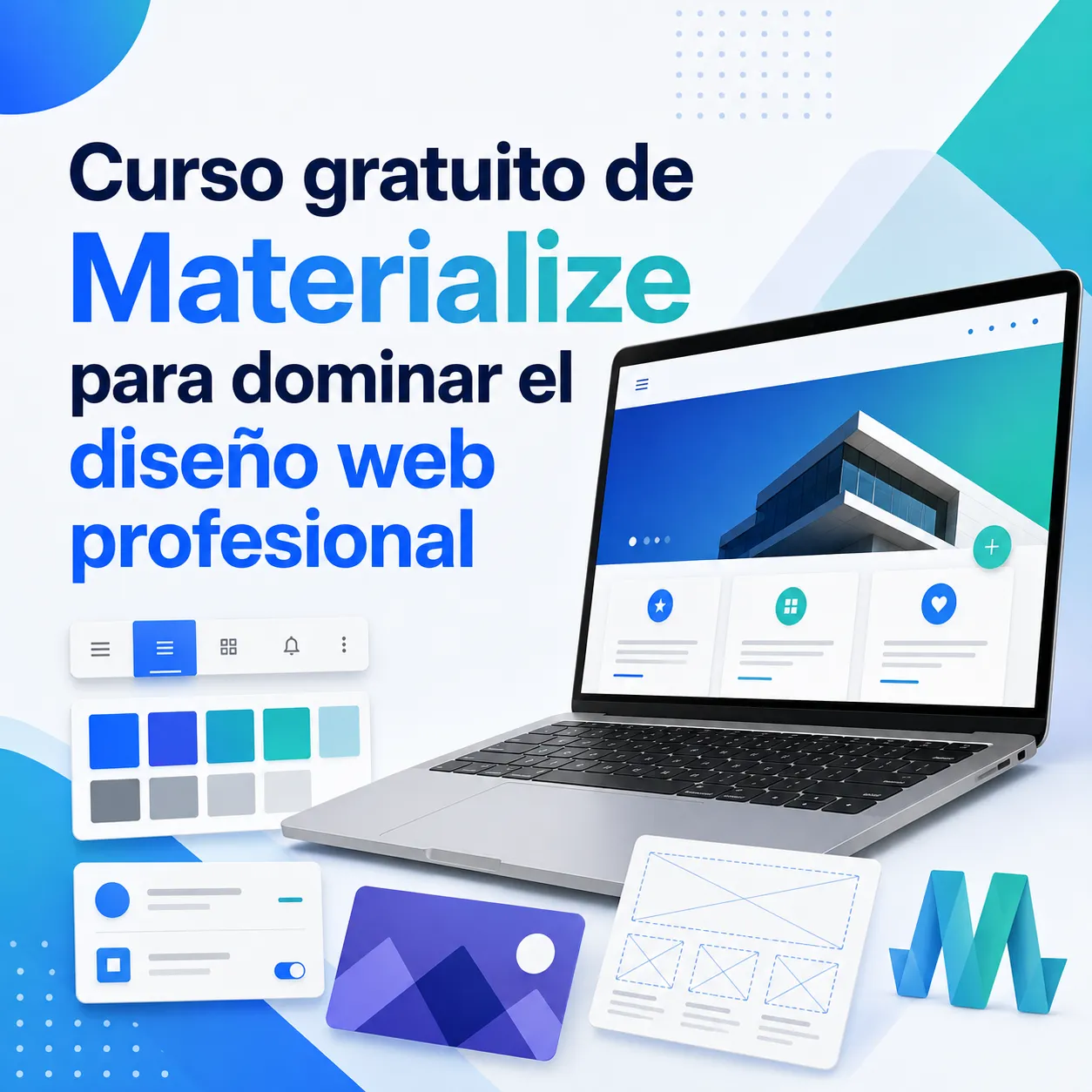 Curso gratuito de Materialize para dominar el diseño web profesional