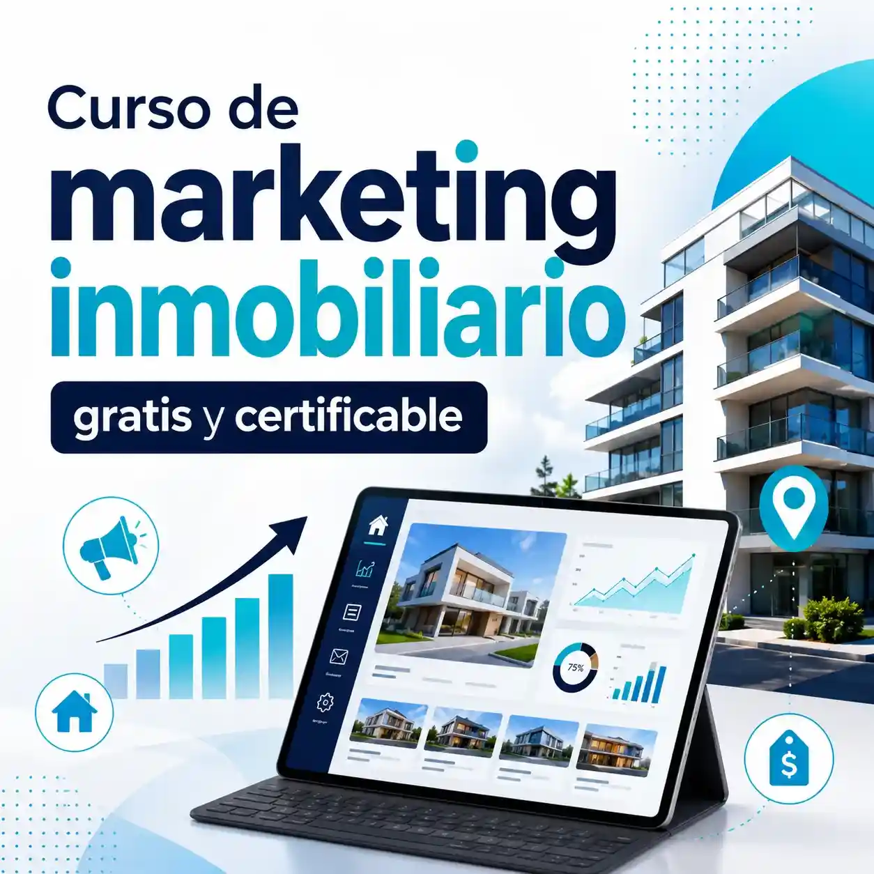 Curso de marketing inmobiliario gratis y certificable