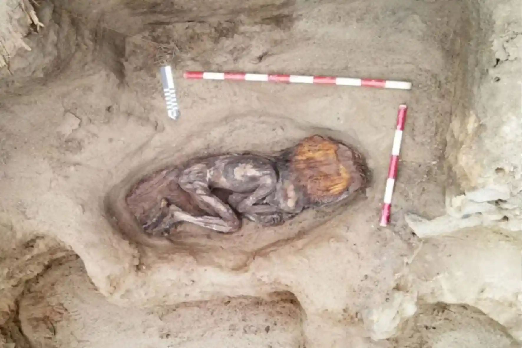 Encuentran un cuerpo de hace 2.000 años en el fondo de un pozo