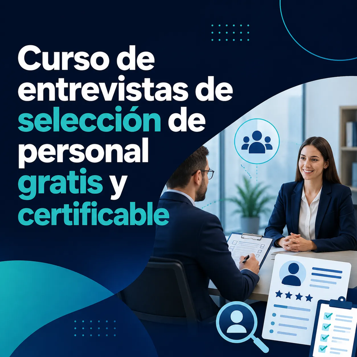 Curso de entrevistas de selección de personal gratis y certificable