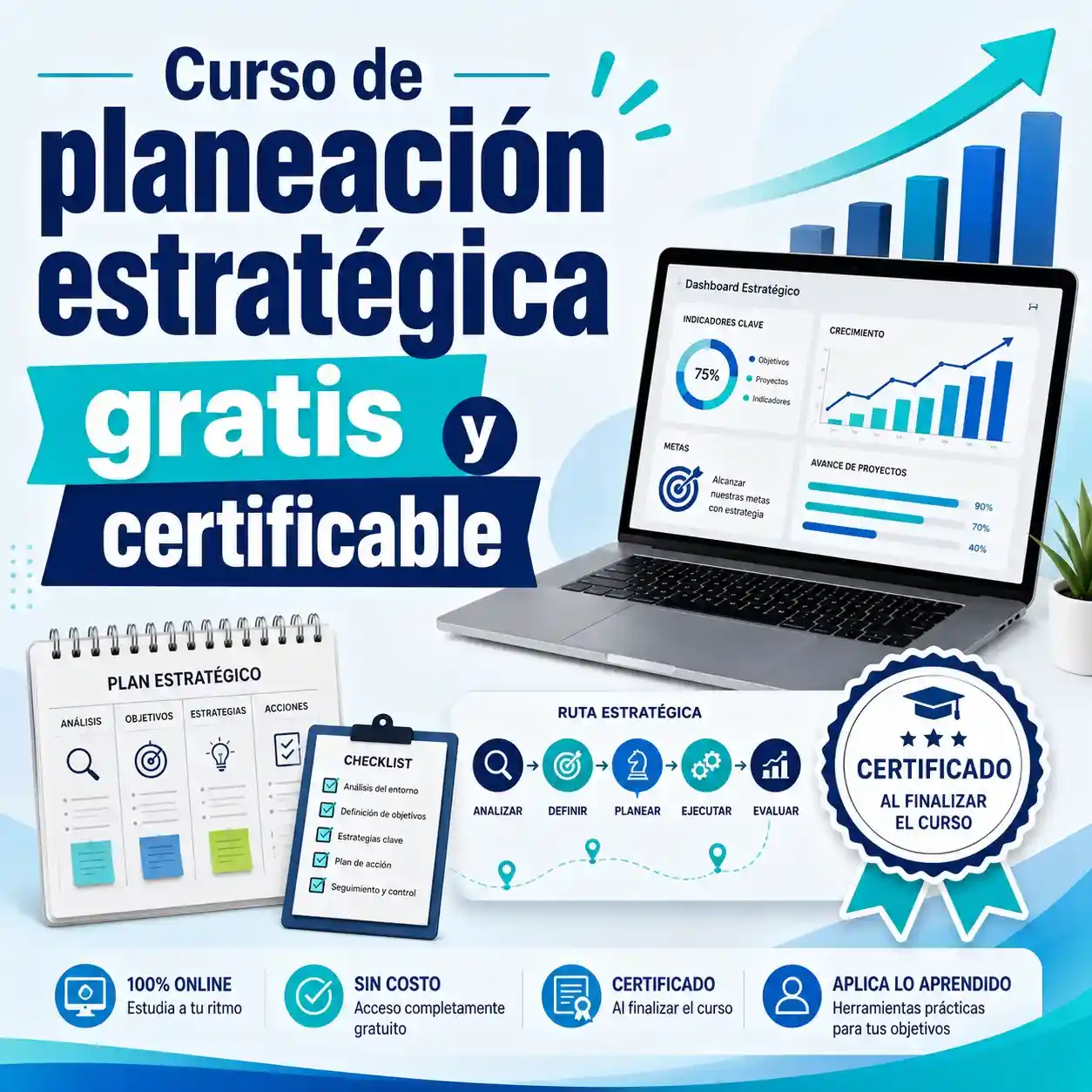 Curso de planeación estratégica gratis y certificable