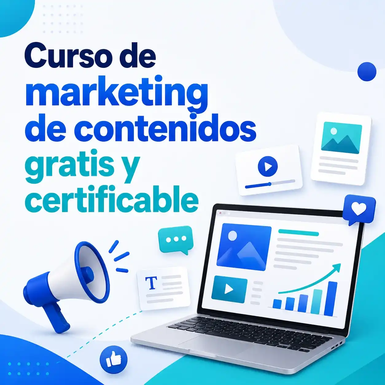 Curso de marketing de contenidos gratis y certificable