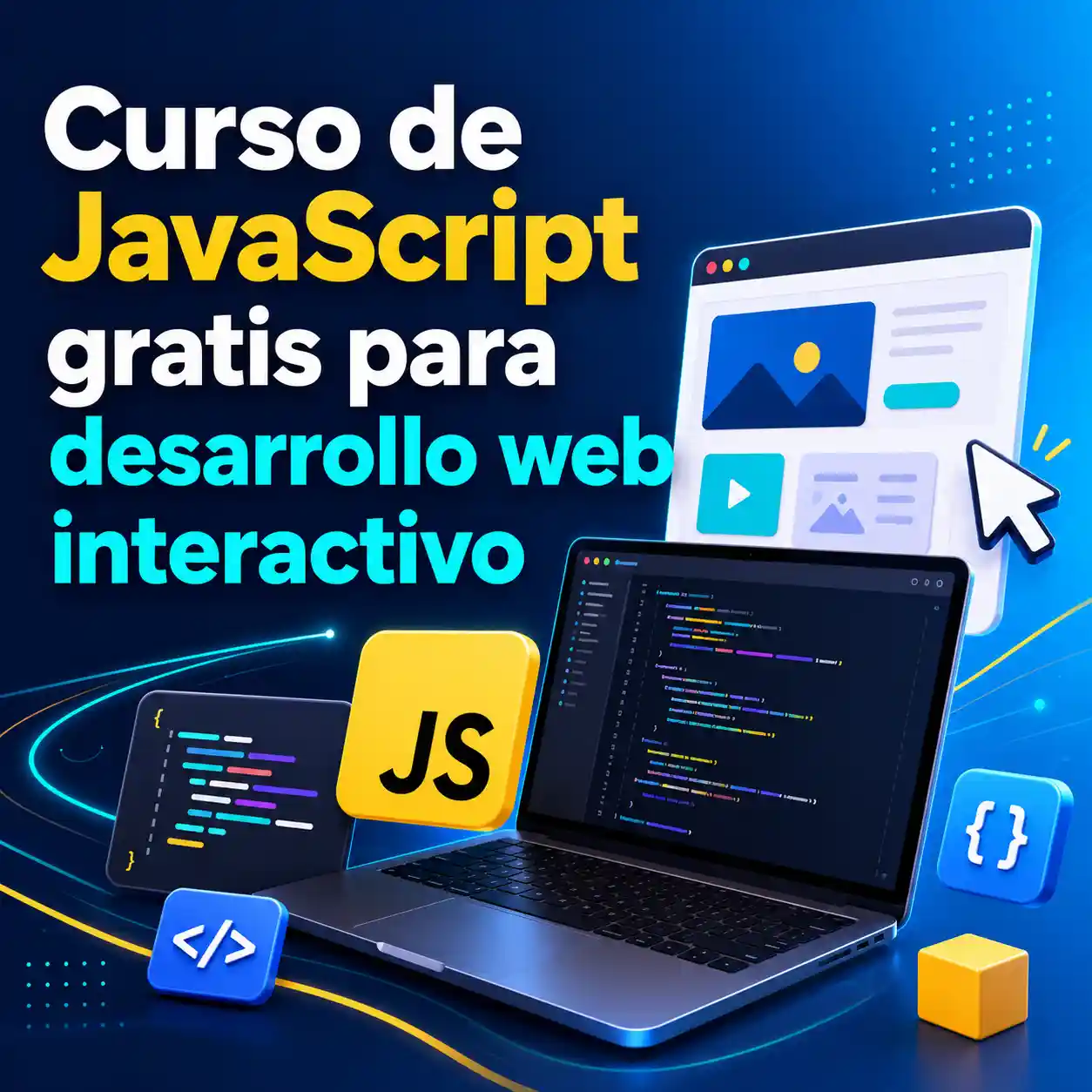 Curso de JavaScript gratis para desarrollo web interactivo