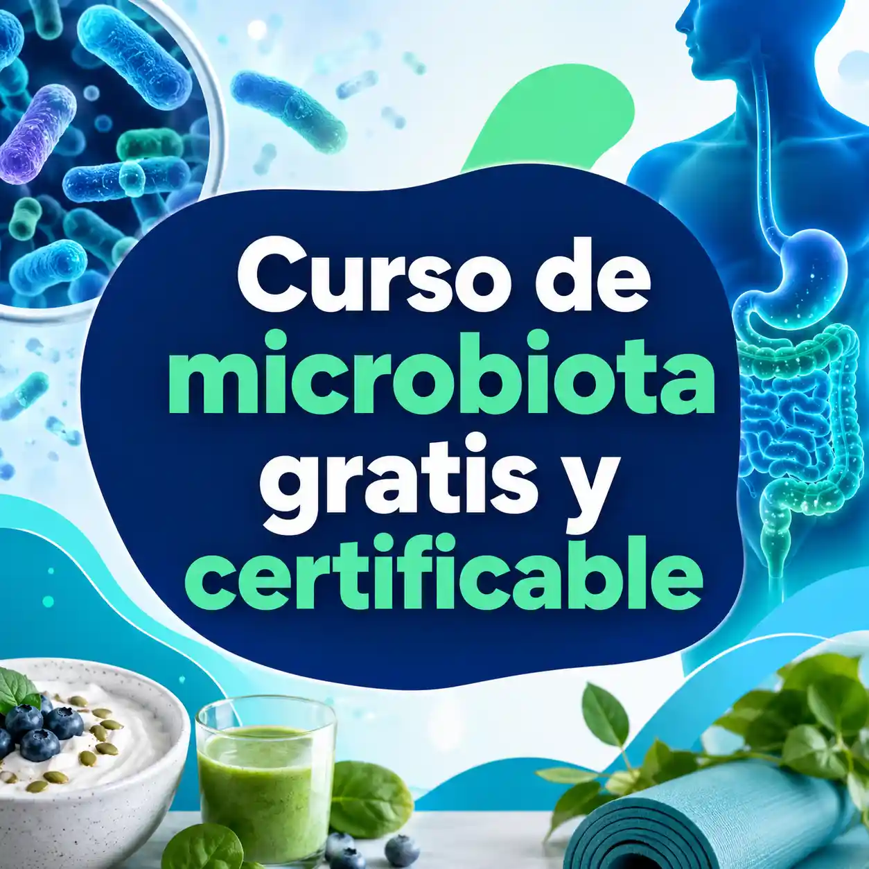 Curso de microbiota gratis y certificable