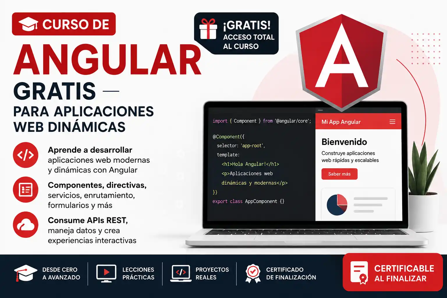 Curso de Angular gratis para aplicaciones web dinámicas 1