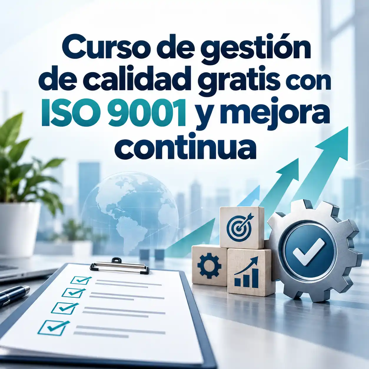 Curso de gestión de calidad gratis con ISO 9001 y mejora continua
