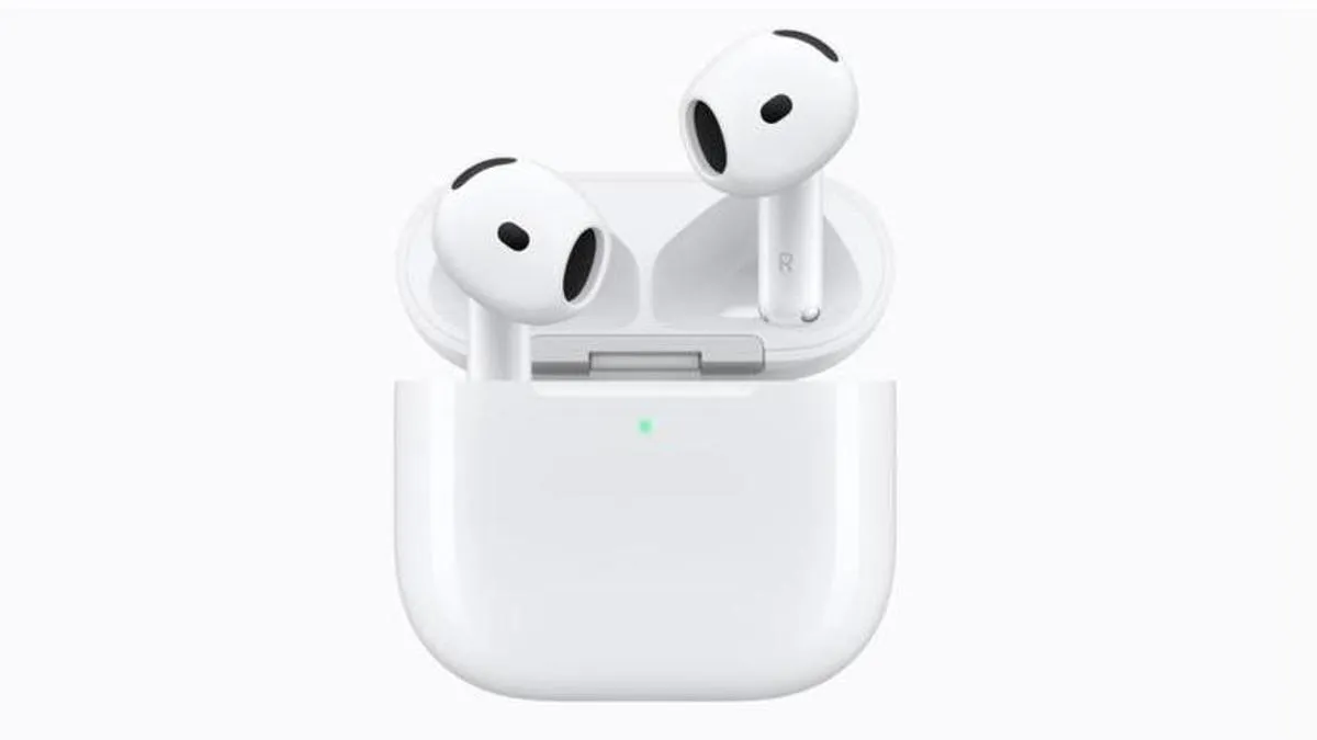 Apple presenta los AirPods 5 que incorporan la mejor cancelación activa de ruido de oído abierto de su categoría convertido de jpg