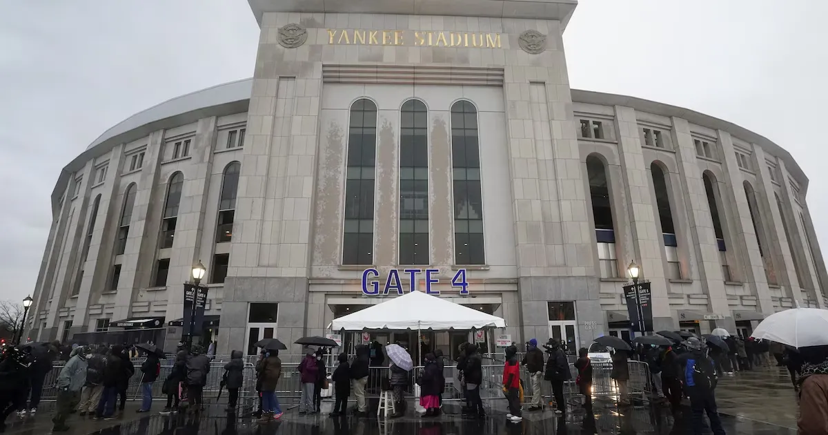 El Yankee Stadium figura en la lista de zonas afectadas por la legionelosis en el Bronx funcionarios