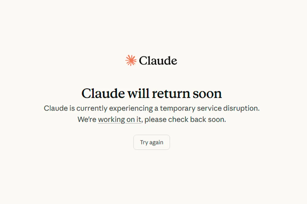 Error Claude no puede autenticarse afecta inicios de sesión y conversaciones