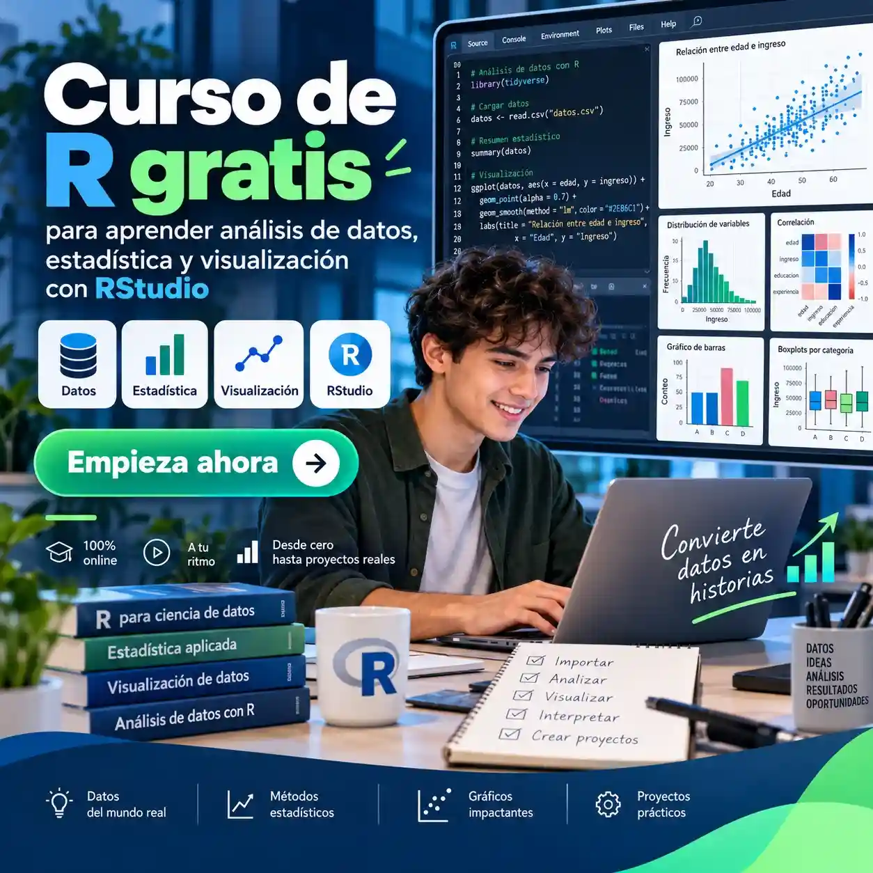 Curso de R Datos en Historias 11zon