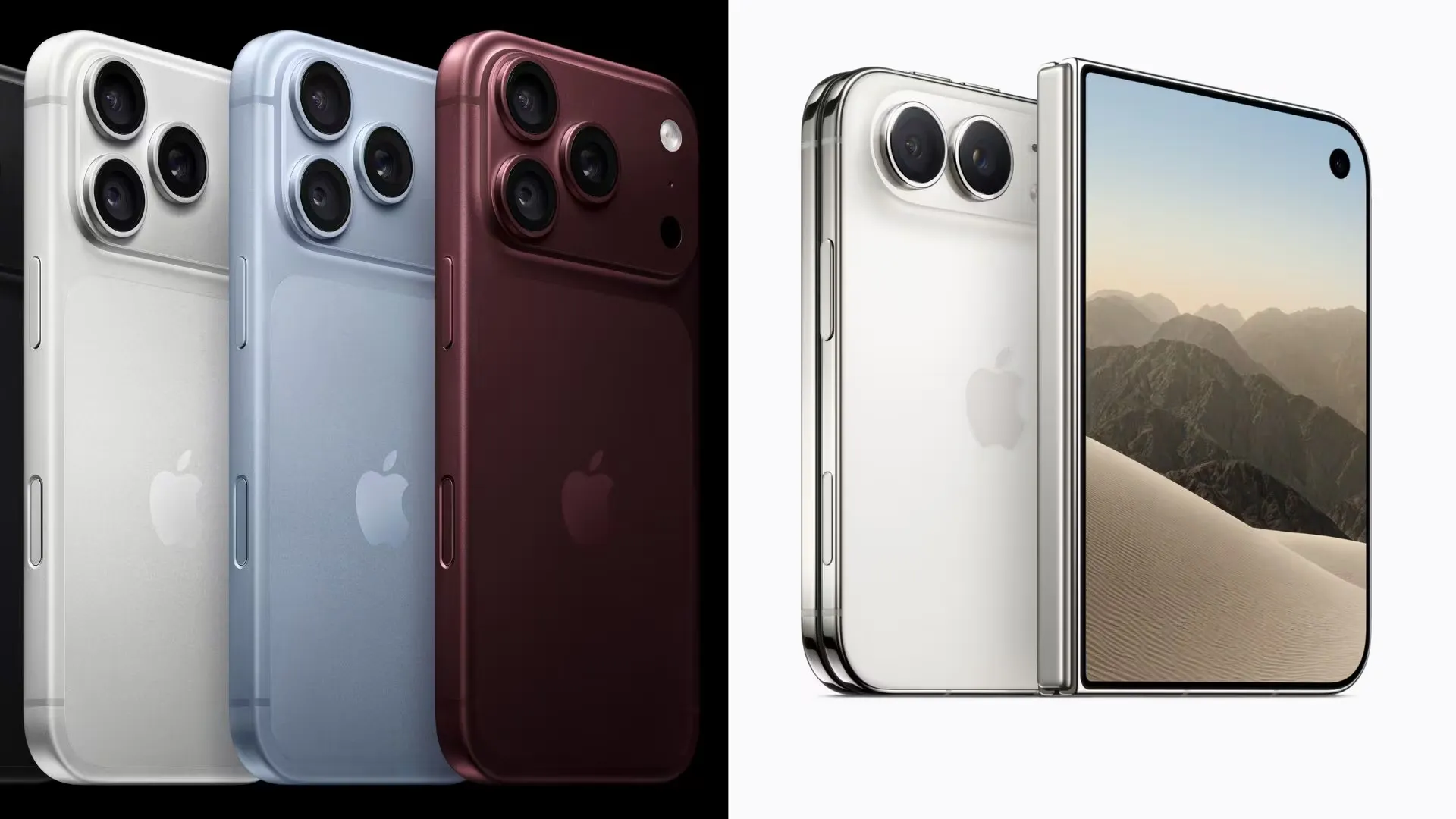 El video muestra cómo se compara el tamaño del iPhone Duo con el del iPhone 18 Pro Max