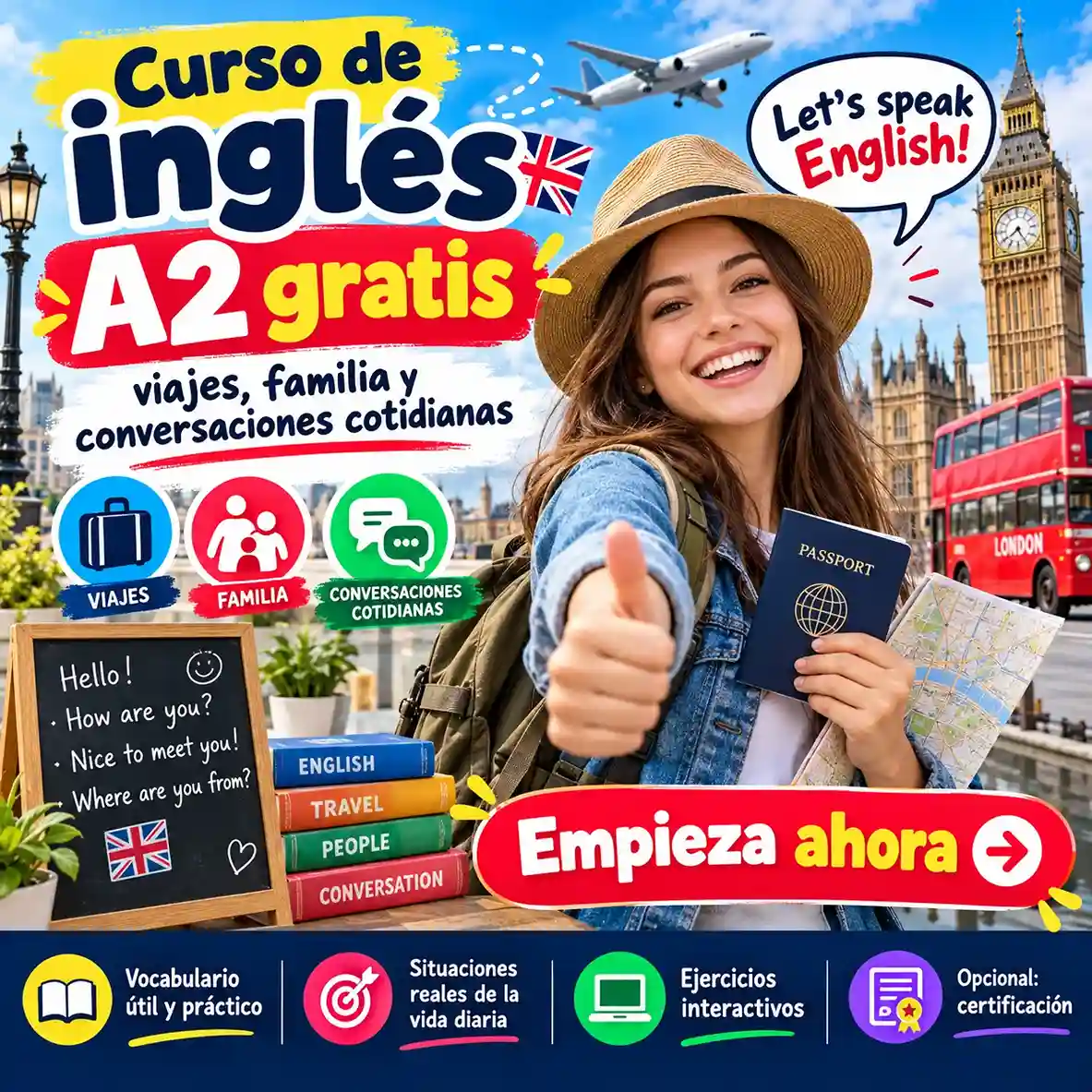 Curso de Inglés A2 para Viajeros 1