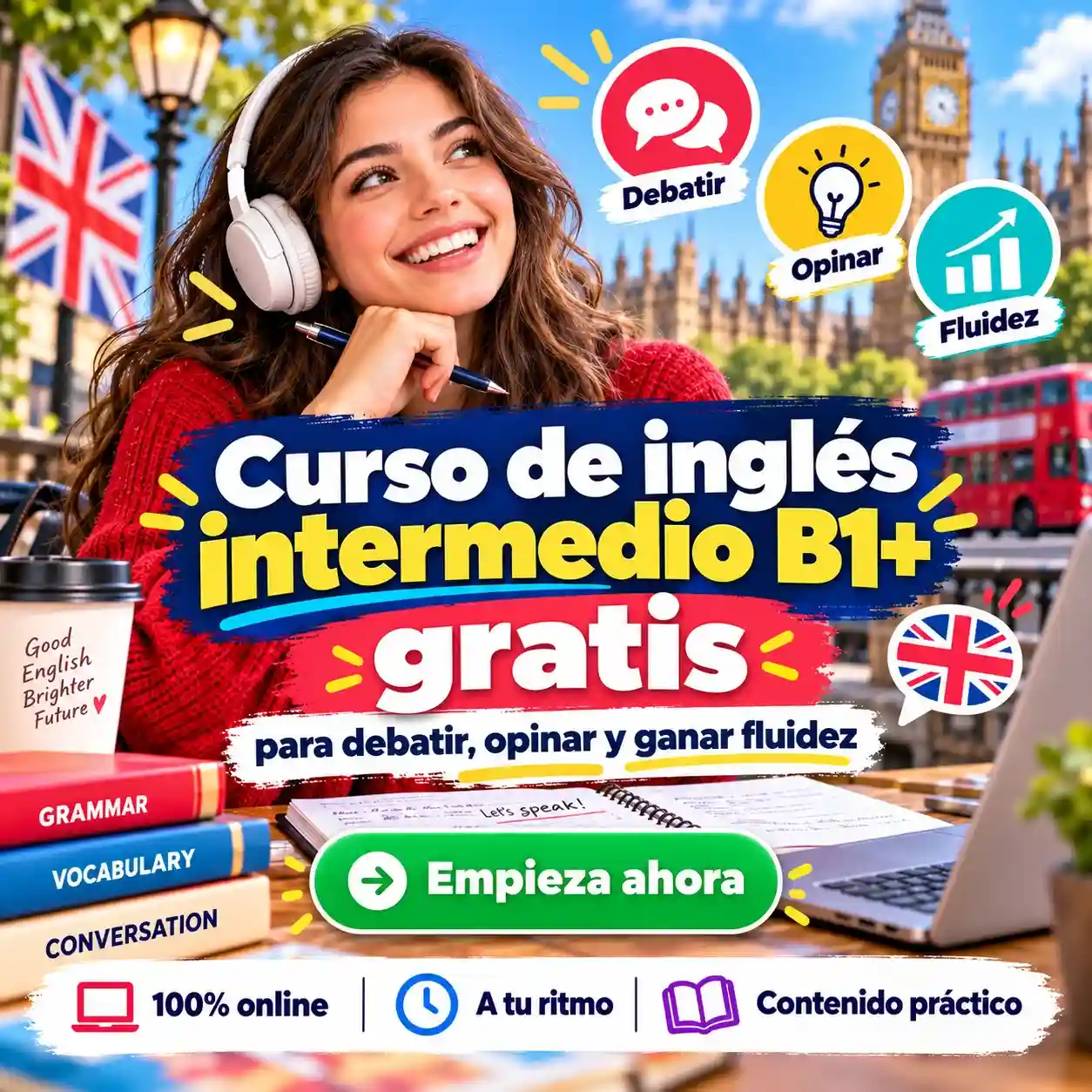 Curso de inglés B1 en Londres 1